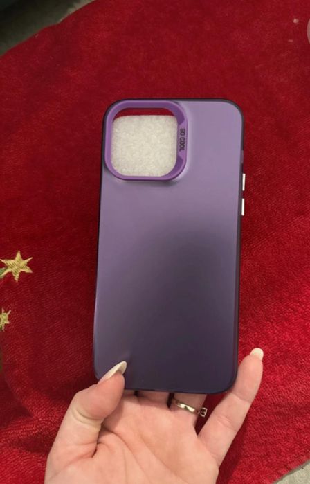 Husă Husă iPhone 14 Pro Max , mov metalizat , rigida