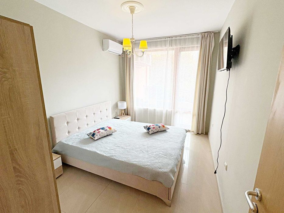 Двустаен обзаведен апартамент в к-с „Sun Flower“