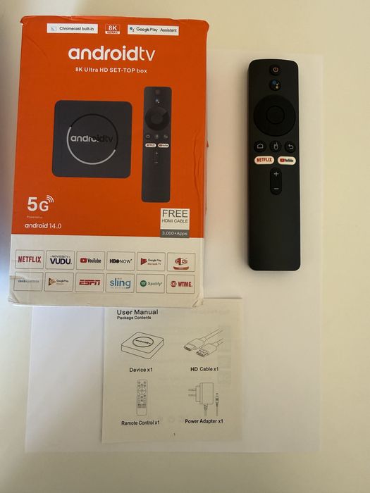Smart TV Box Android 13 2 GB RAM 16 GB ROM