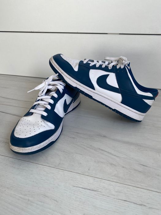 Nike Dunk white and blue