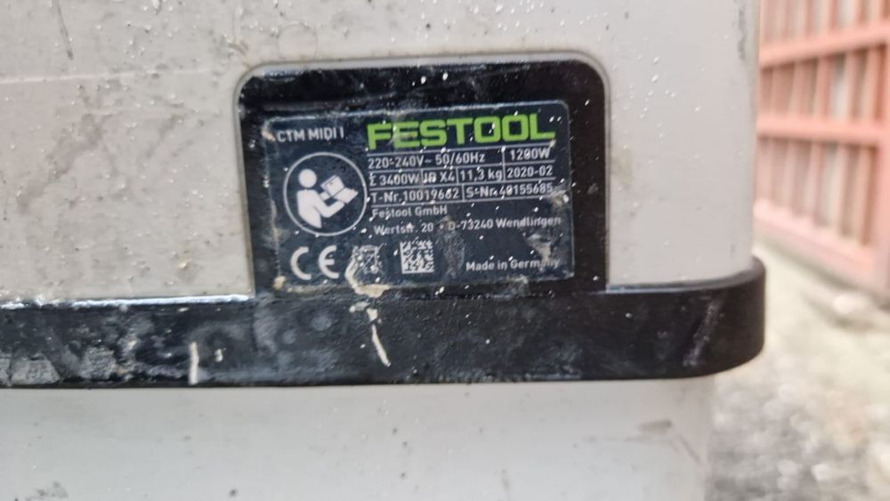 Girafa flex GE 5 R + aspirator  Festool  CTM MIDI I