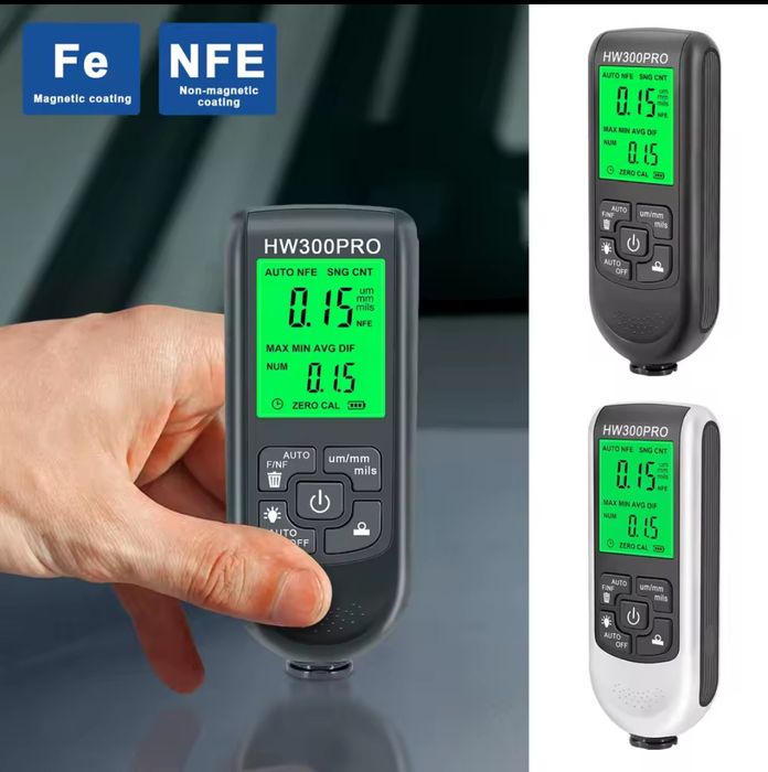 Уред за измерване дебелината на покритие от лак и бои /дебеломер/