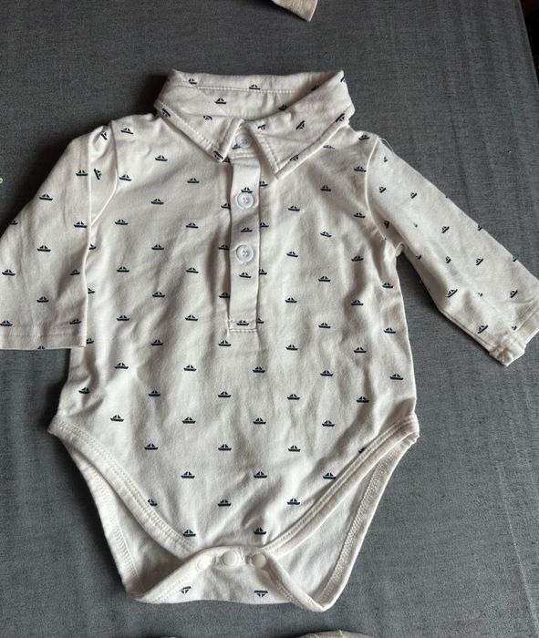 Нови бебешки бодита Sanetta – размер 3–6 месеца