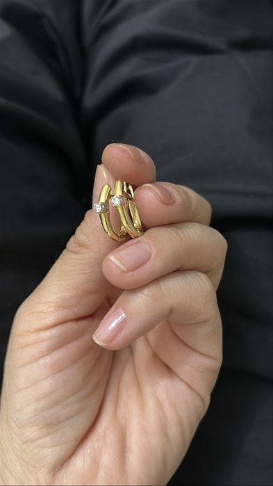 Серьги с бриллиантами