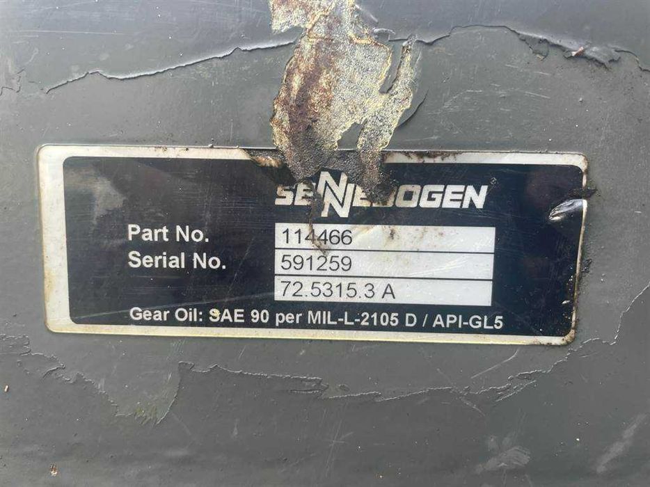Axa Sennebogen 114466  Sennebogen 835 E - Piese de schimb Sennebogen