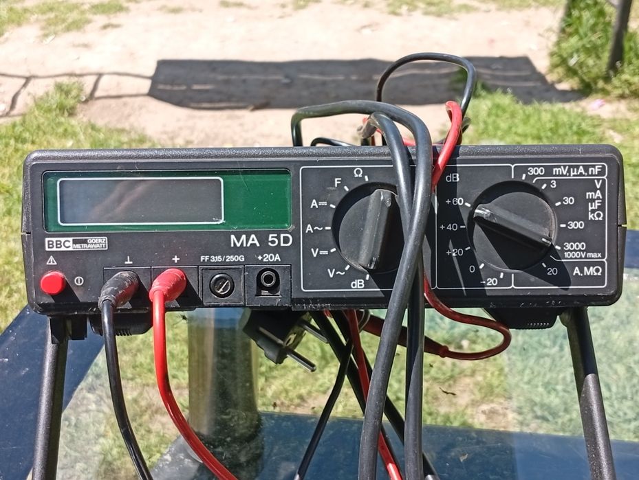Професионален мултиметър BBC Goerz Metrawatt MA 5D – немски, точен, запазен