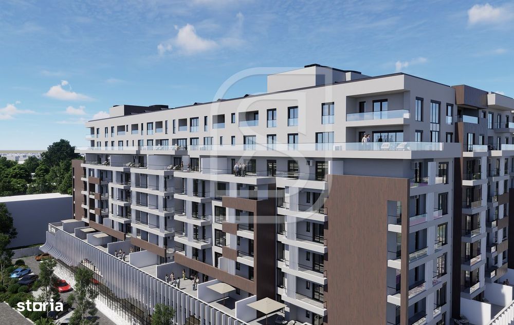 Apartament decomandat cu 2 camere si terasa, zona Aparatorii Patriei