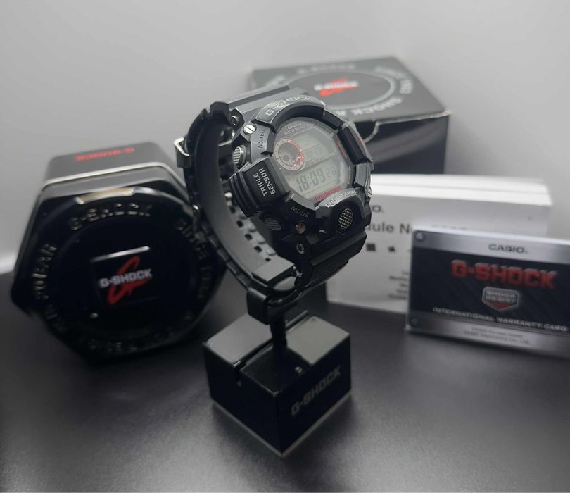 Часовник Casio G-Shock RangeMan GW-9400-1A Tough solar, Radio control