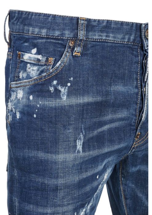 Dsquared2-17cm Distressed Classic Kenny Jeans