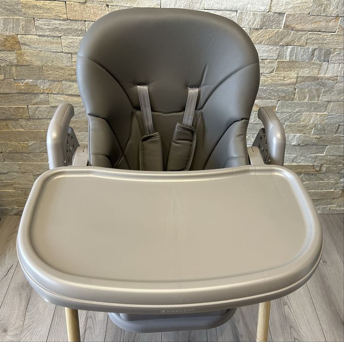 Стол за хранене KikkaBoo Olive – регулируем, сгъваем, много запазен