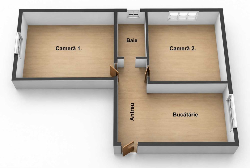 Apartament modern 2 camere, decomandat 52 mp + boxa inclusa in pret 10 mp CF, Intre Lacuri