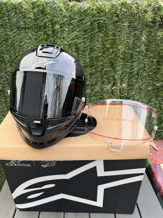 Каска Alpinestars Supertech r10 Carbon size S(55-56)