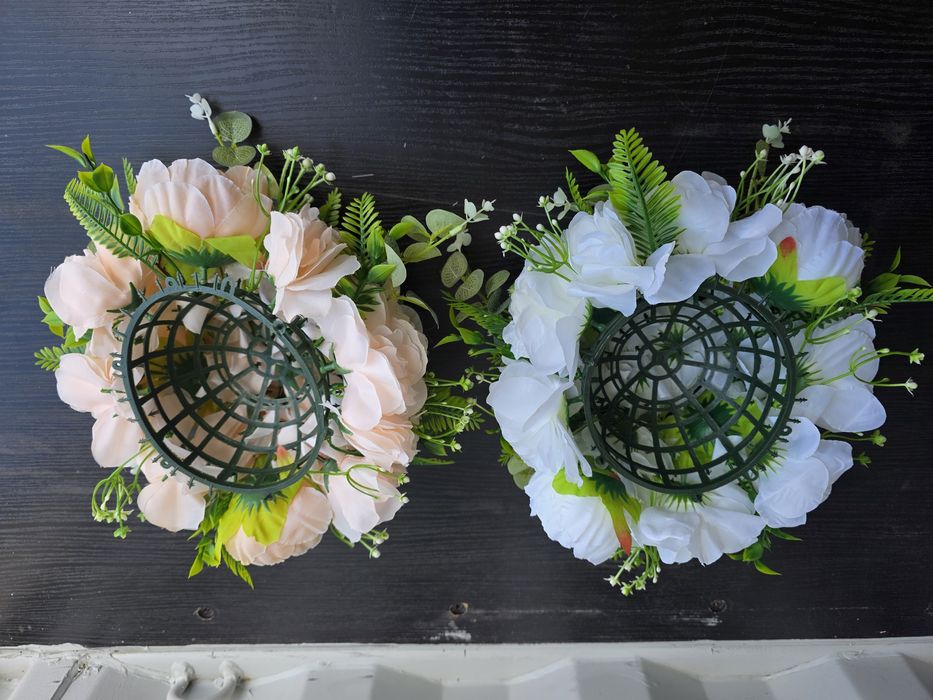 Цветна топка за декорация на сватба