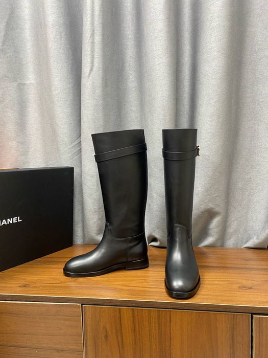 Cizme Chanel piele naturala pe comanda