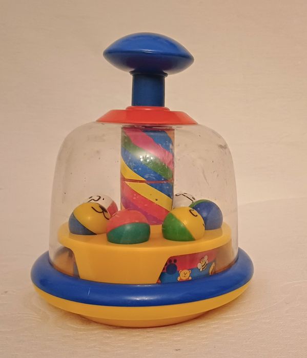 Jucarie interactiva,” apasa si roteste”, cu bile, varsta 6+