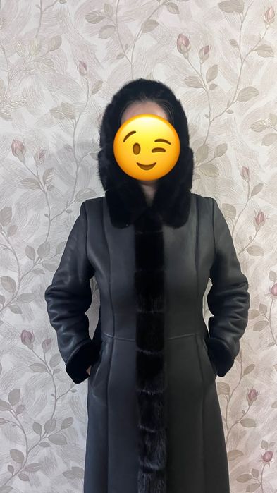 дубленка с обделкой норка