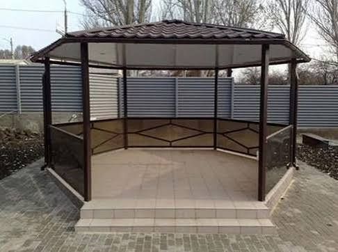 Беседки.крыльцо.лавочки.