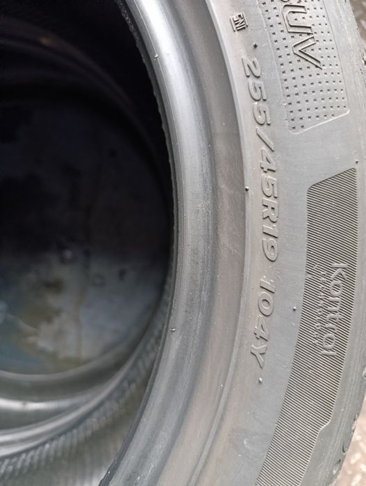 Anvelope de vara 255 45 19 Hankook .dot 2019 . 6.5mm