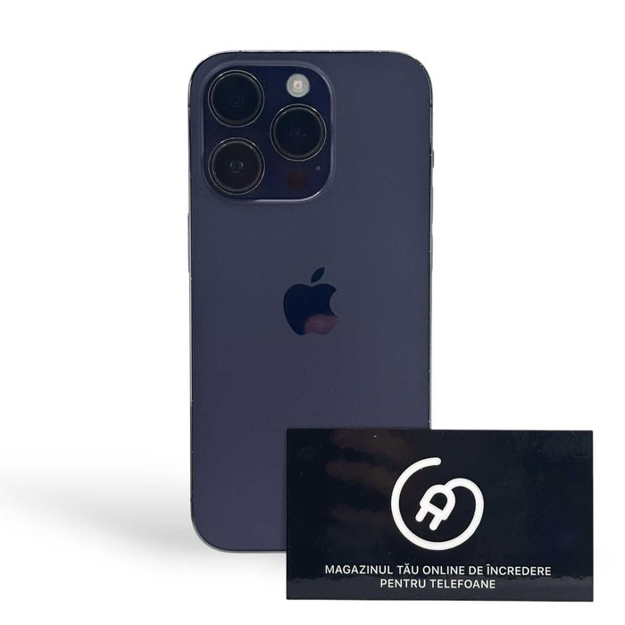 iPhone 14 Pro 100% 256Gb Purple Foarte Bun +24 Luni Garanție/Applelug