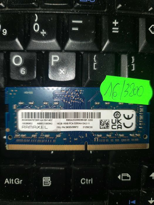 Memorie Laptop Ramaxel 16Gb DDR4 3200Mhz RMSA3320ME88HBF