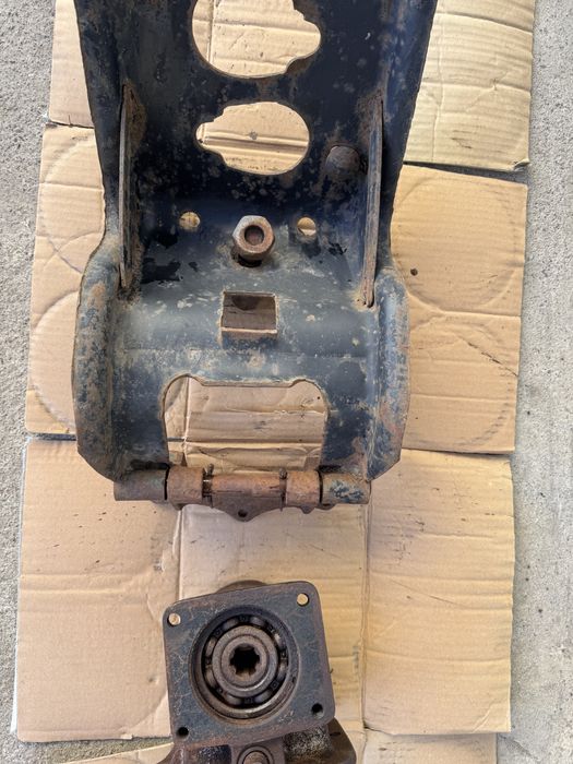 ГАЗ-53 крепление запаски