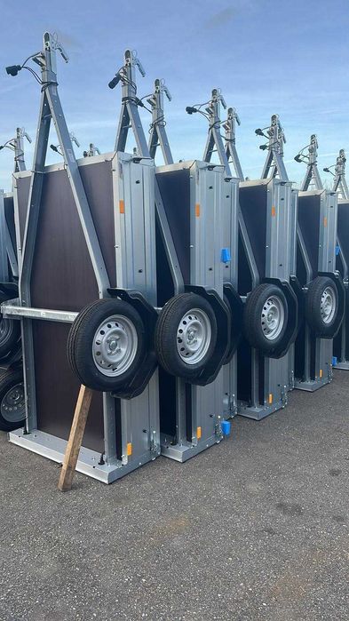 Remorca STEMA 750 kg! GRATUIT: Coveltir&Prelata, CIV RAR si Numar ROSU