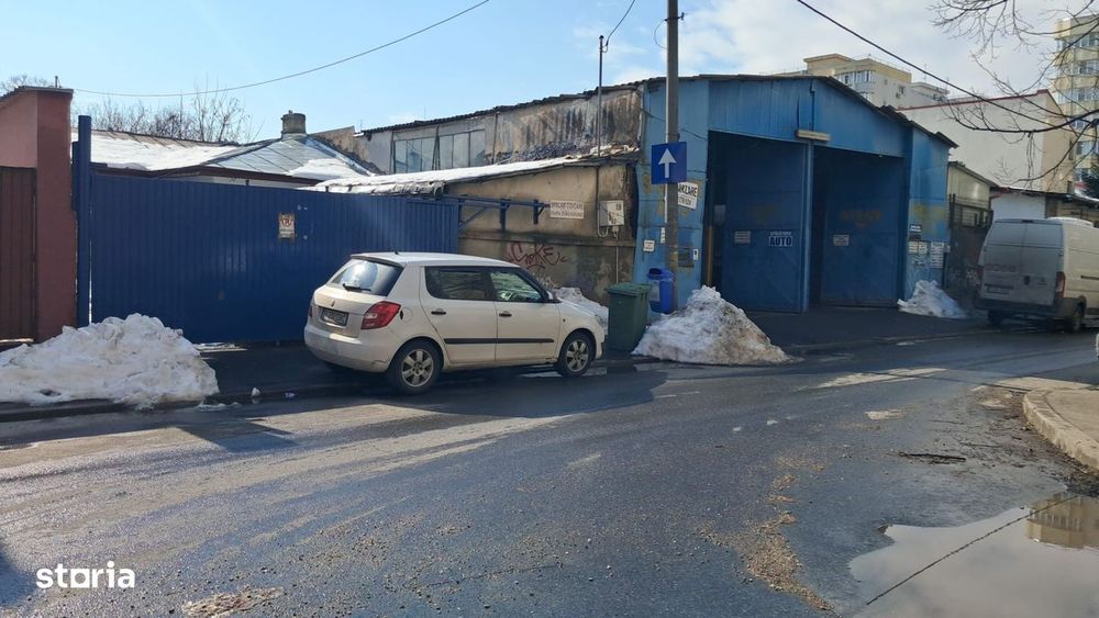 Str. Oteșani Sector 2: 420mp, D=22M, Casă+Spălătorie Auto. Acte OK