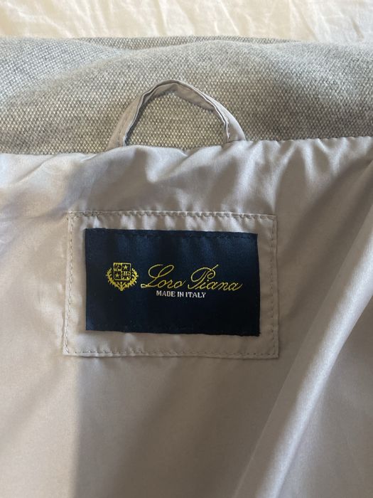 Куртка loro piano серая м