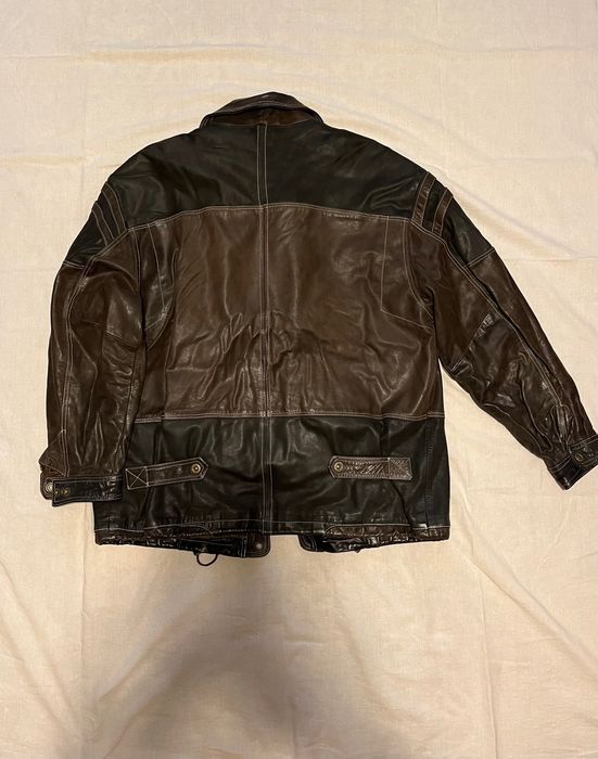 Куртка кожаная мужская