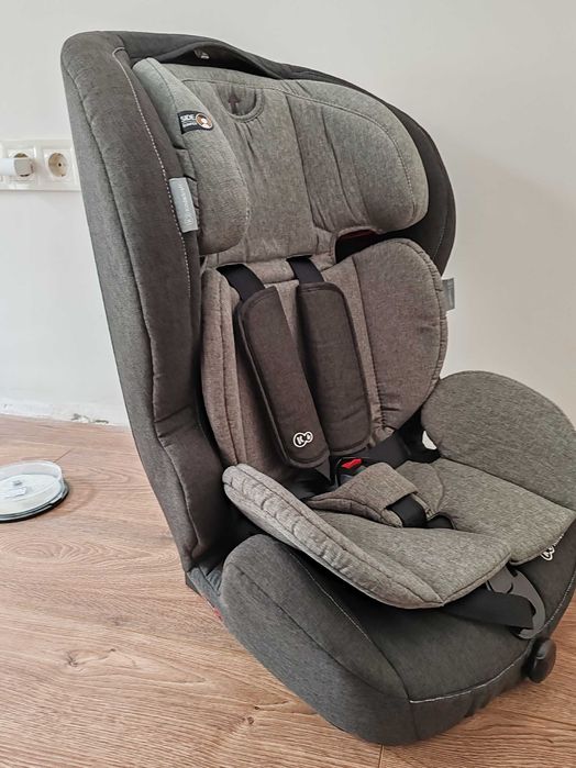 Столче за  кола ISOFIX Kinderkraft Safety-Fix, 9-36 кг, Черно/Сиво