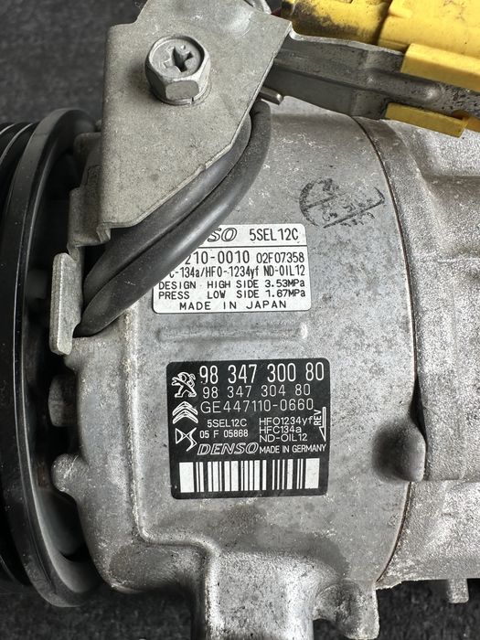 Компресор климатик Citroen DS7 17-22г