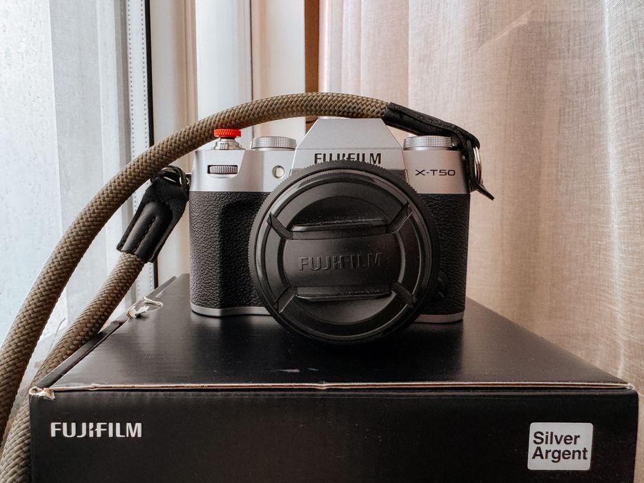 Fujifilm XT-50 Silver + два обектива