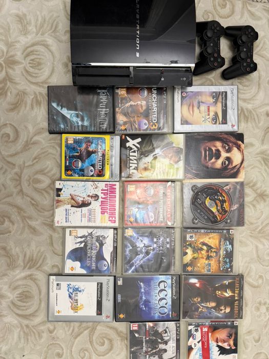 Плейстейшн 3 с играми и кино