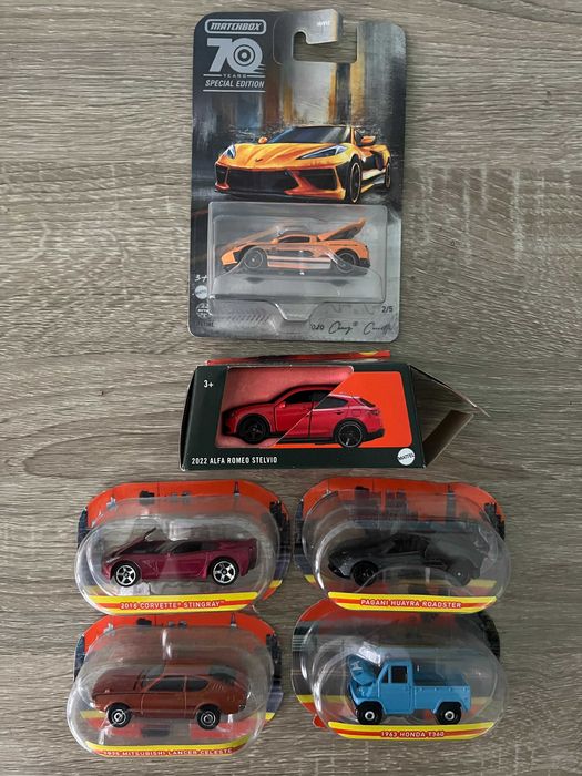 Метални колички Matchbox, Welly и Siku