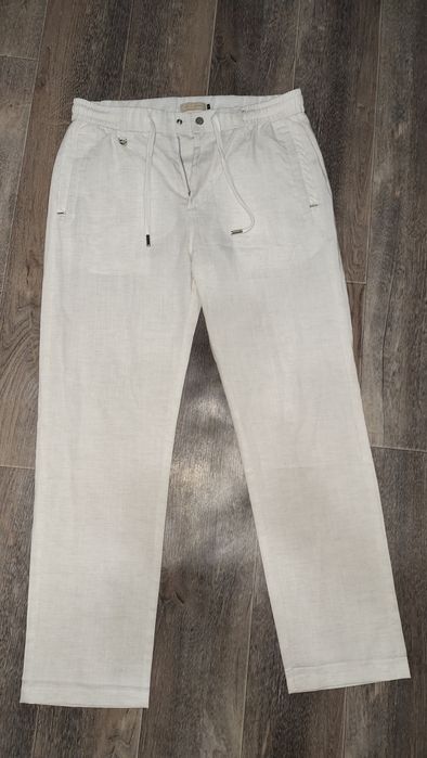 Мужские льнение штаны