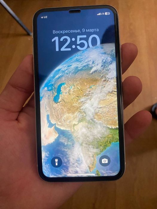 Iphone 11  yomkost 68%  ideal karobka dakumenti bor ochilmagan