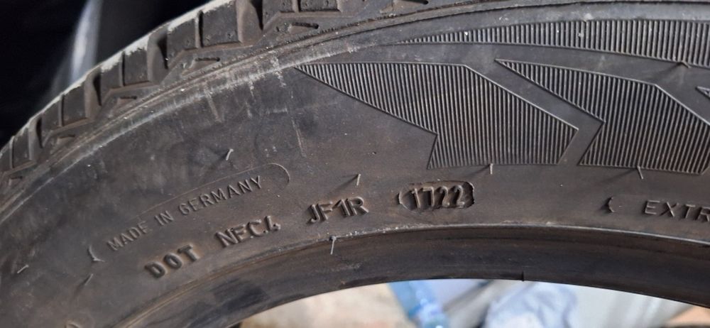 7мм! 285 45 20 Continental & Goodyear