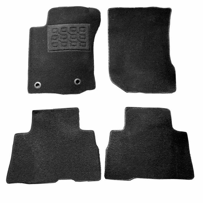 Covorase mocheta Toyota Land Cruiser J150 2009-prezent, Negre, set de 4 Buc