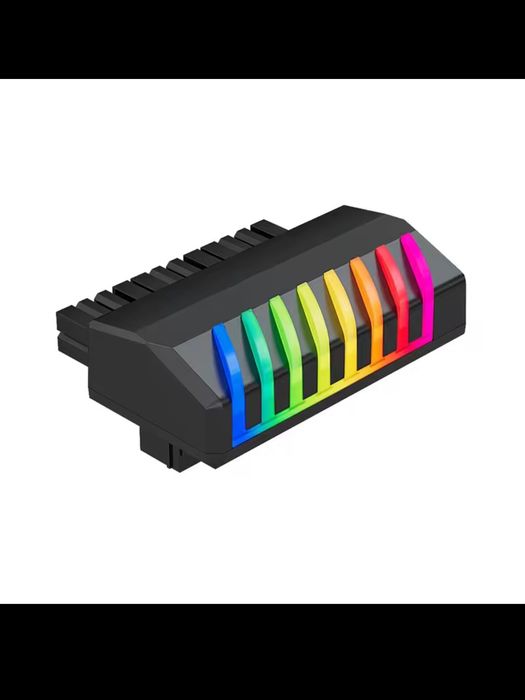 Adaptor MB ATX 24 Pin 90 grade ARGB,Sigilat