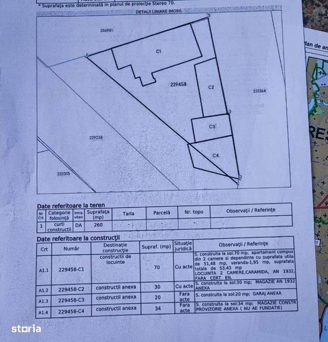 Teren 260 mp lângă Mega Mall, deschidere 30m la 2 strazi.