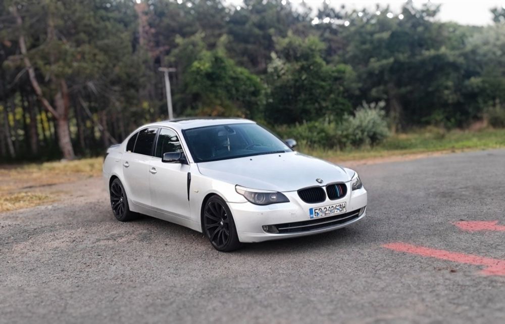 BMW e60 530d-5 Series 3000 Diesel 218 k.c Кожен салон подгрев седалки