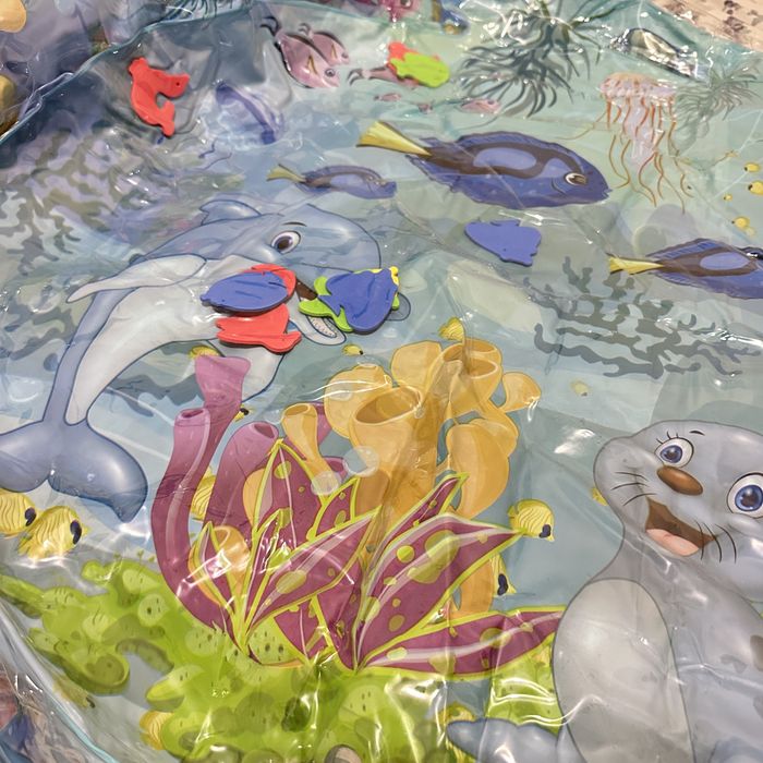 Надувной бассейн для кошек и детей