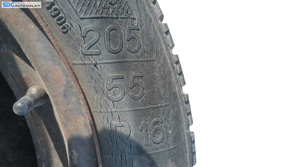 Set 4 Jante Roti Tabla 205 55 R16 6½Jx16H2 ET39 Opel Zafira B 2005 - 2011 Cod 2160131 [MX0317]