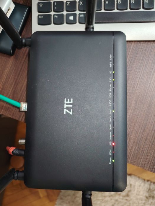 Router Gpon Fibra Optica Wi-Fi 6 Pro ZTE F6605R – Gigabit 2.5G si 5G