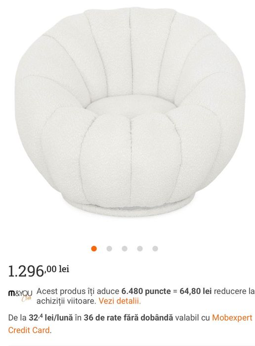 Fotoliu rotativ Mobexpert - copii