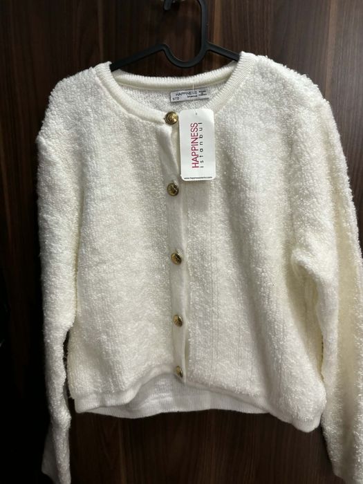 Нова жилетка в бяло