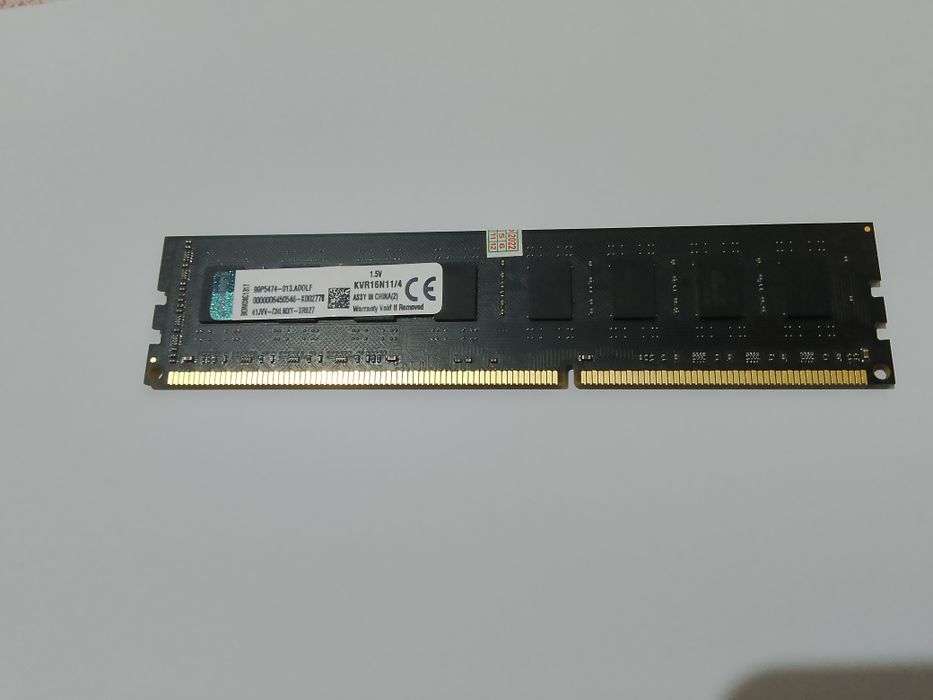 4GB RAM DDR3 uchun.