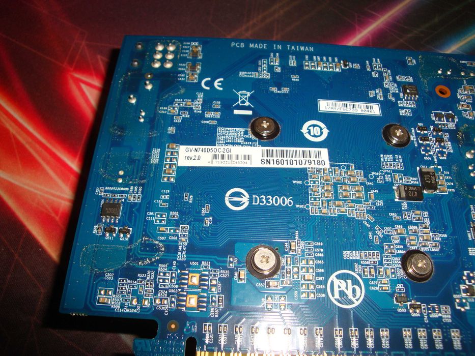 Placa video Nvidia Gigabyte GT740 2GB GDDR5 Samsung PCI-e