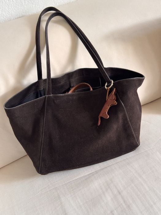 Дамска велурена чанта Massimo Dutty