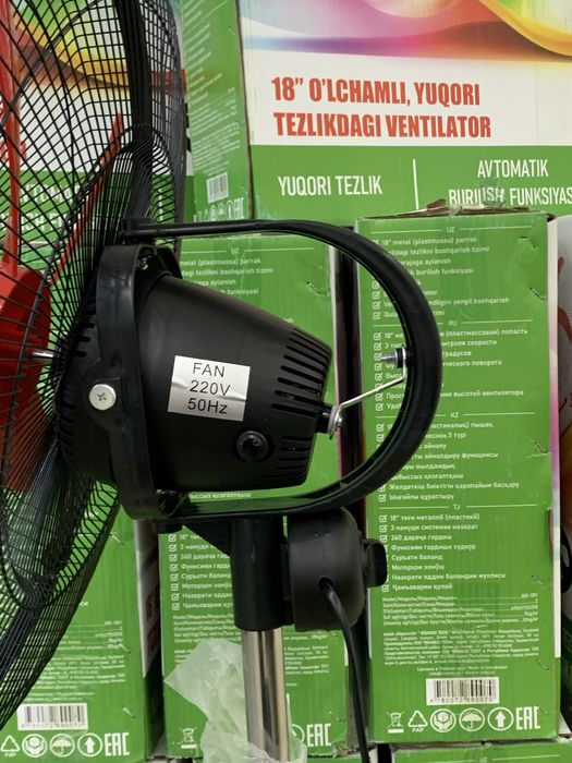 Ventilyator, вентилятор 360 gradus garantiya bor
